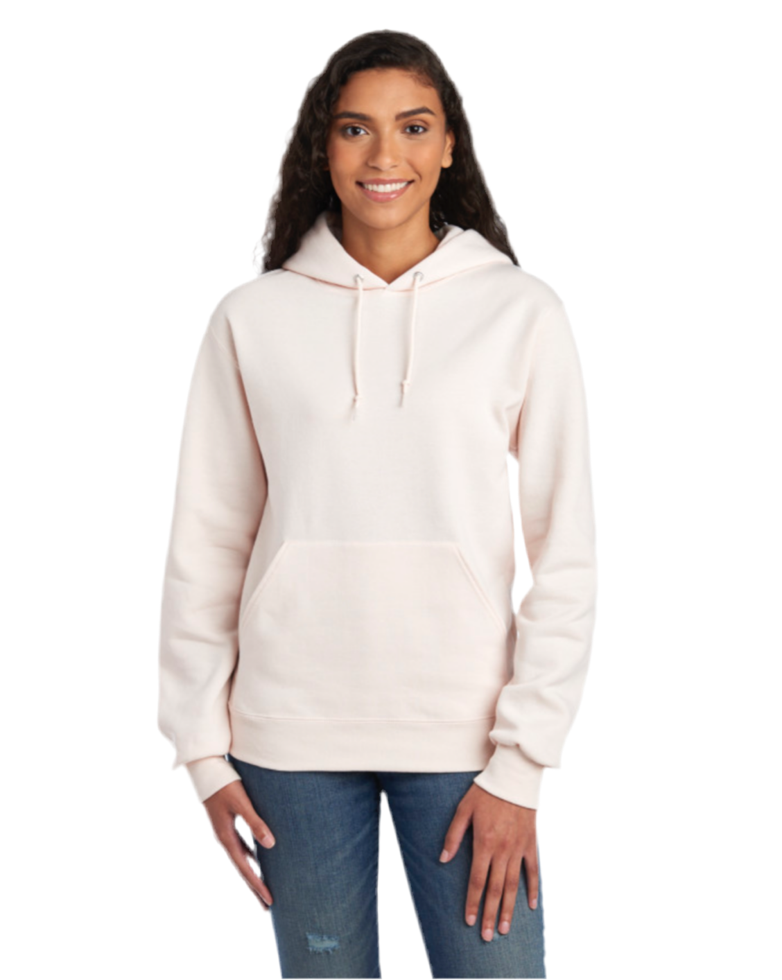 Jerzees Nublend Unisex Hoodie Cream Color