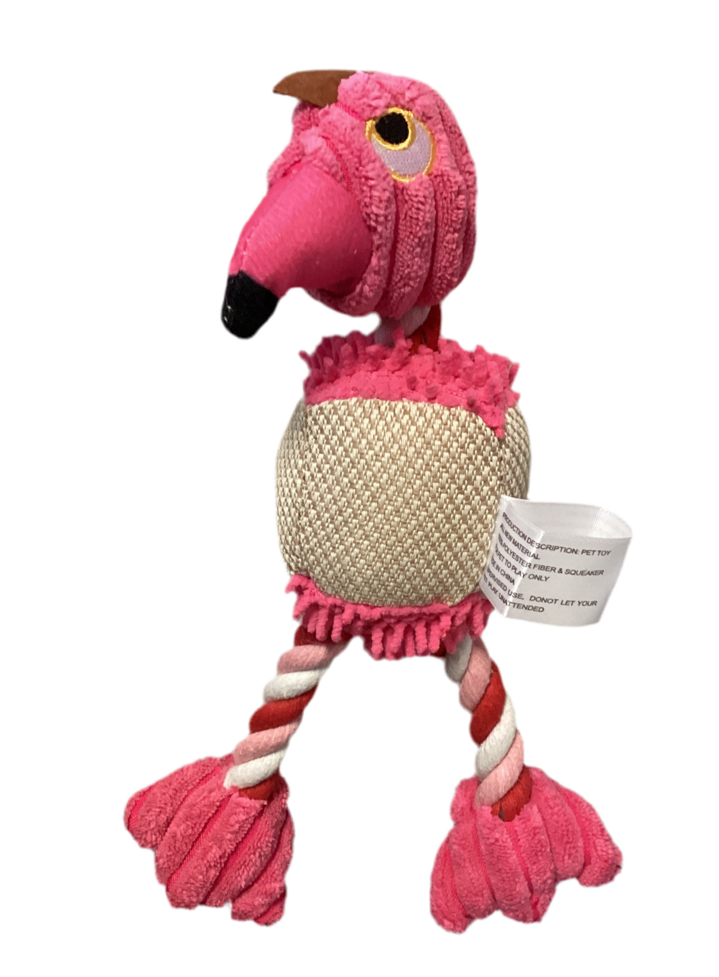Flamingo Dog Toy