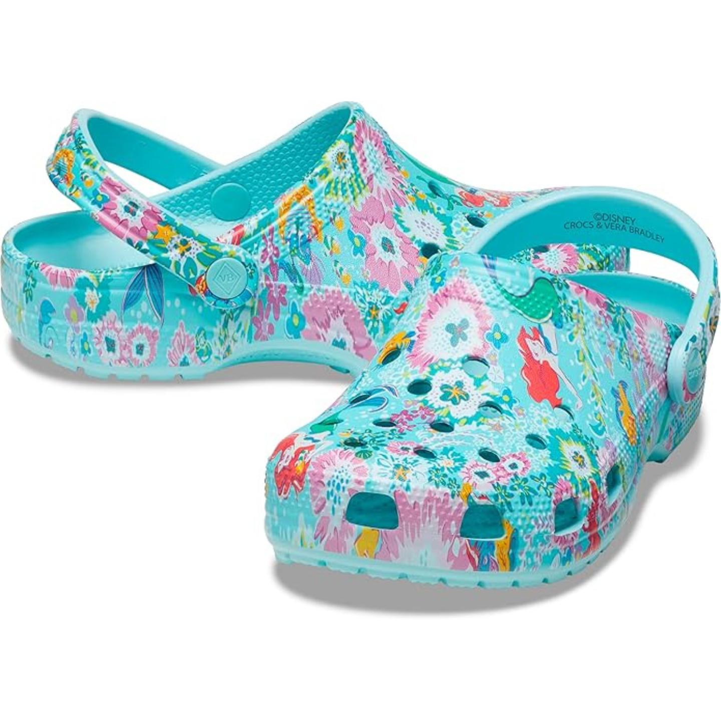 Classic Disney X Vera Bradley Little Mermaid Clog Crocs