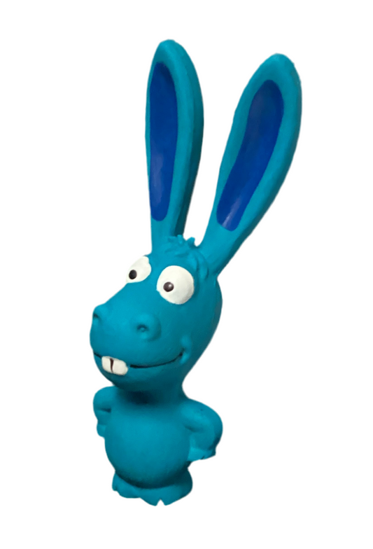 Squeaky Dog Toy Blue Donkey