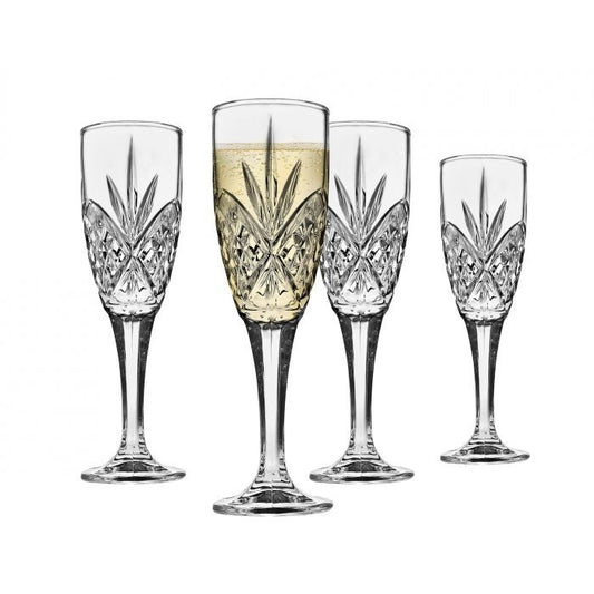 Dublin Set/4 6oz Flutes