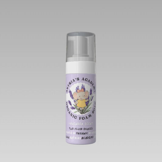 Antria's Academy Organic Foam Soap Lavender 2 Ounces